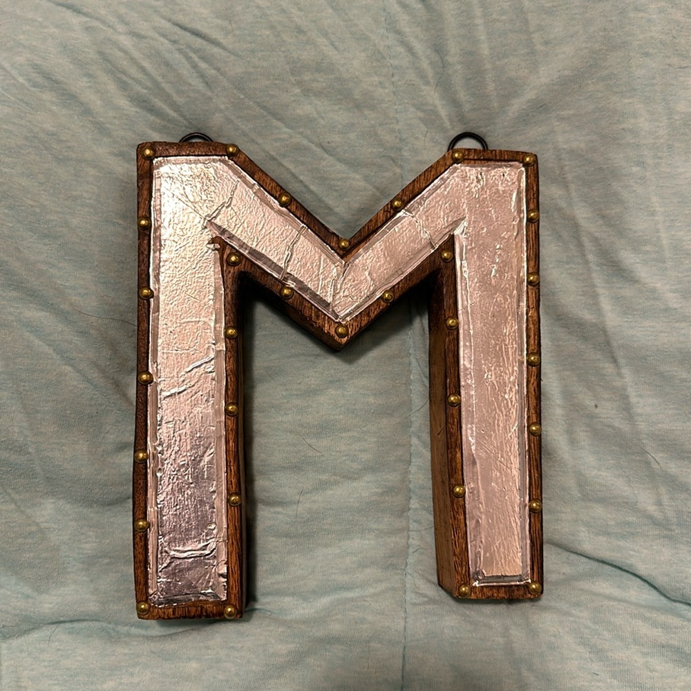 M wall art